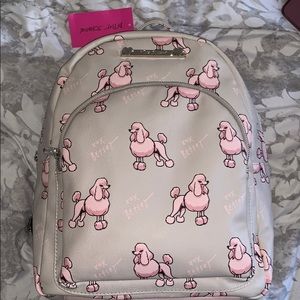 Betsey Johnson Poodle Backpack